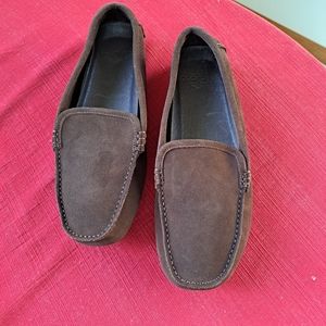 Dockers Leather slip-ons, Like New!